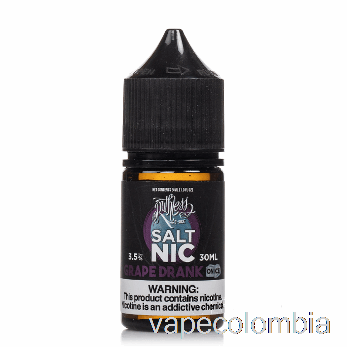 Vape Recargable Uva Bebida En Hielo - Sal Despiadada - 30ml 35mg
